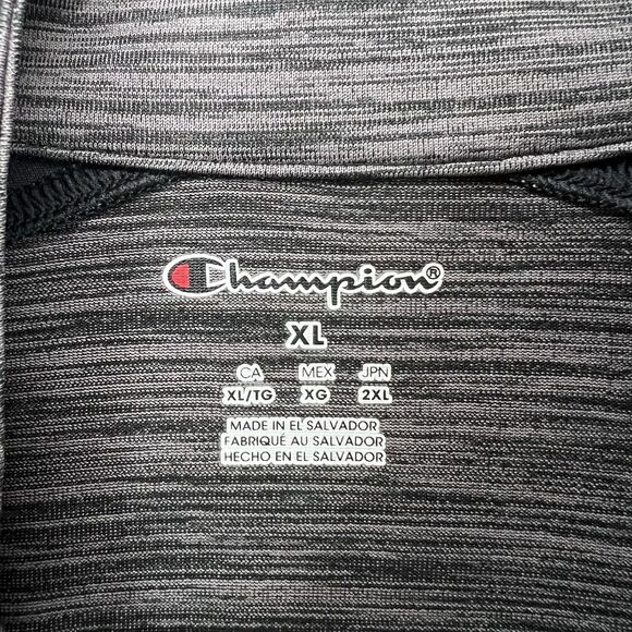 Duke Blue Devils Champion 1/2 Half Zip Pullover Womens Size XL Gray Heathered LS - Picture 9 of 13